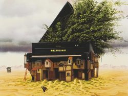 Jacek Yerka Fortepian