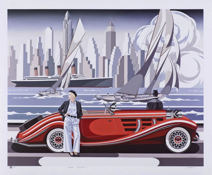 Kobieta i Mercedes V 4/50 - obrazek 2