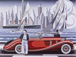 Kobieta i Mercedes V 4/50