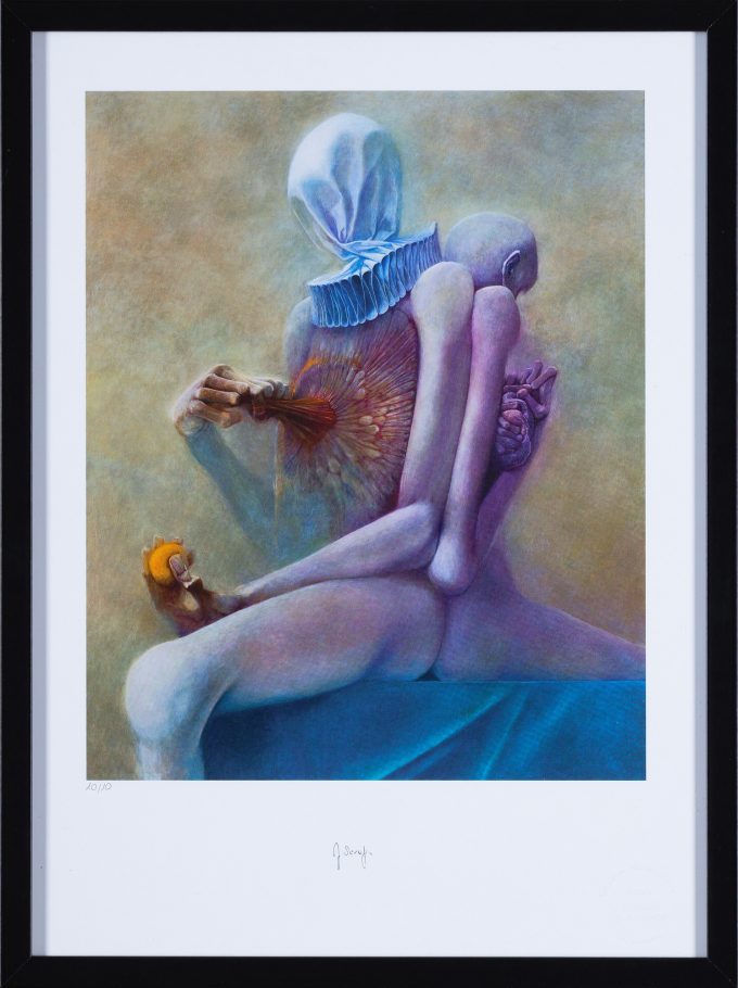 Zdzisław Beksiński, Inkografia ZE-85 /10