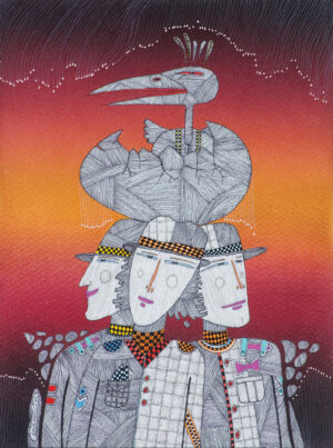 Markelov Dmitrij - Trzech z jajkiem na głowie, 1995