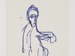 Czapski Józef - POSTAĆ KOBIETY - KARTKA ZE SZKICOWNIKA