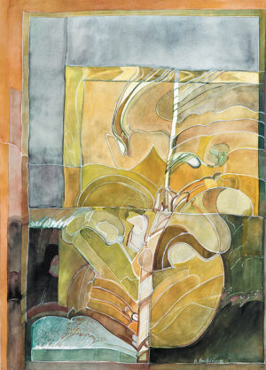 Szubińska Barbara - KOMPOZYCJA ORGANICZNA, 1988