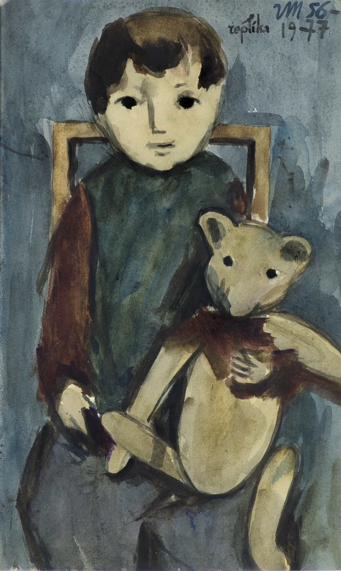 Makowski Zbigniew - MIREK Z MISIEM (replika), 1956-1977 - Image 3