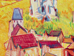 Lurczyński Mieczysław - PEJZAŻ MIEJSKI