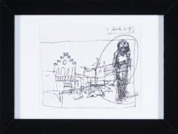 Duda Gracz Jerzy - SZKIC DO OBRAZU RYBOKARTY - REQUIEM DLA PGR