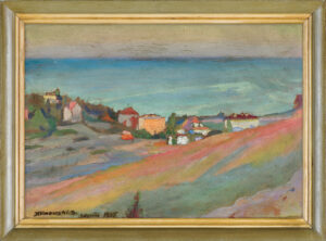 Klimowski Stanisław - GDYNIA – WIDOK Z KAMIENNEJ GÓRY, 1935