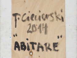 Ciecierski Tomasz - Z CYKLU „ABITARE“, 2014