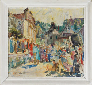 Kmita Franciszek - RYNEK W KAZIMIERZU DOLNYM, 1964